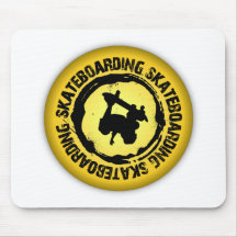 Nice Skateboarding Seal 2 Mouse Pads