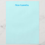 NICE TWEETS FULL COLOR FLYER