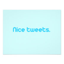 NICE TWEETS PERSONALIZED INVITATIONS