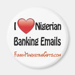 Nigerian Banking Email Humour Refrigerator Magnet