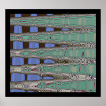 Night - Abstract Poster