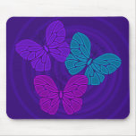 Night butterflies mousepad