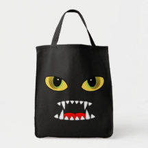 Night Fangs Canvas Bag