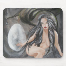 NIGHT Goddess Mousepad