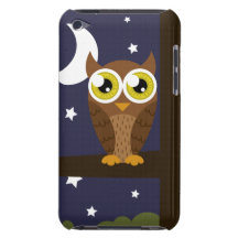 "Night Owl" Barely There iPod Cases