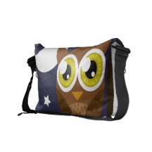 "Night Owl" Messenger Bag