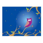 Night Owl Postcard