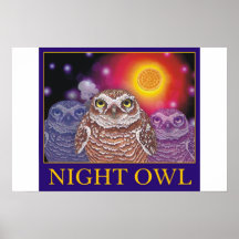 Night Owl Print