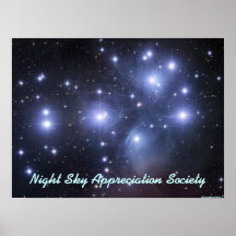 Night Sky Appreciation Society - Poster