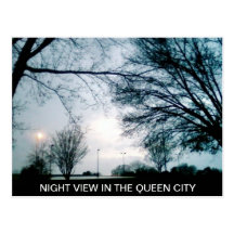 Night View of the City Postcards