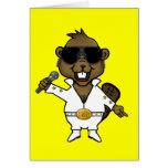 Nightclub Entertainer Greeting Card