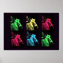 Nikola Tesla Collage Posters