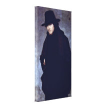 Nikolay Aleksandrovich Yaroshenko - The student Gallery Wrap Canvas