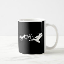 Ninja Black Mugs