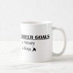 Ninja Career Goals - Actuary Mugs