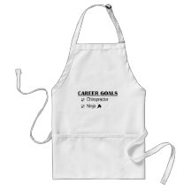 Ninja Career Goals - Chiropractor Aprons