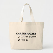Ninja Career Goals - Computer Engineer Canvas Bag