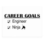 Ninja Career Goals - Engineer Postcard