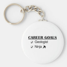 Ninja Career Goals - Geologist Key Chain
