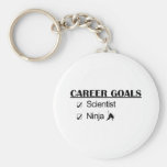 Ninja Career Goals - Scientist Key Chain