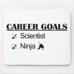 Ninja Career Goals - Scientist Mouse Pads