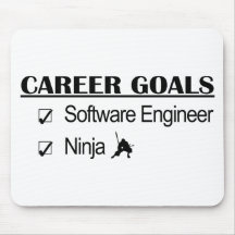Ninja Career Goals - Software Engineer Mousemat