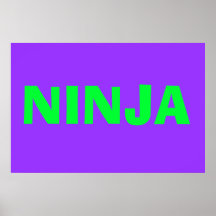 NINJA POSTER