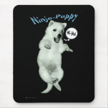 Ninja Puppy Mousemat