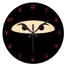 Ninja Round Clocks