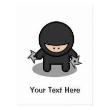 Ninja Skillz Post Cards