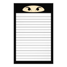 Ninja Stationery