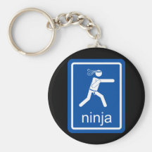 ninja universal sign. keychain