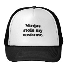 Ninjas stole my costume mesh hats
