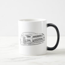 Nis Skyline GTR R35 2011 Coffee Mug