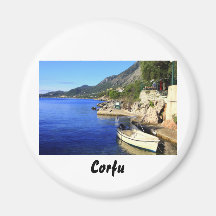 Nissaki, Corfu Fridge Magnet