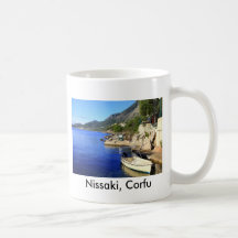Nissaki, Corfu Mugs
