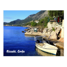 Nissaki, Corfu Post Card