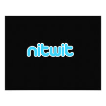Nitwit Personalised Invitations