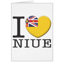 Niue Greeting Card