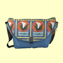 No. 6 Doris Label Messenger Bag messenger bags