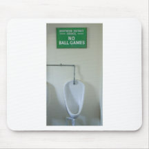 No Ball Games Mouse Pad