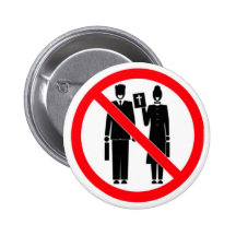 No Bible Thumpers Pin