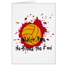 No Blood No Foul Greeting Card