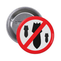 No Bombs - Peace Pins