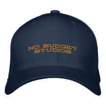 No Budget Studios desinger hat Embroidered Baseball Cap
