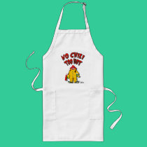 NO CHILI TOO HOT aprons
