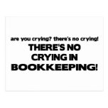 No Crying in Bookkeeping Post Cards