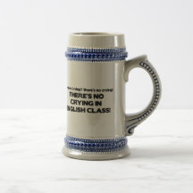 No Crying in English Class Coffee Mug