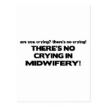 No Crying in Midwifery Post Cards