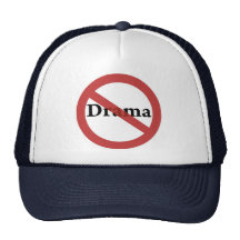 No Drama Allowed! Mesh Hats